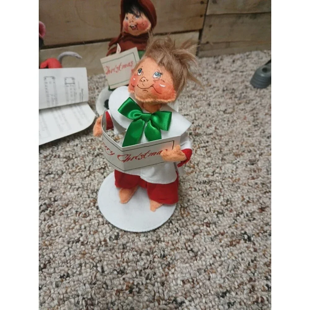 Lot Of 7 Vintage Annalee Christmas‎ Figures